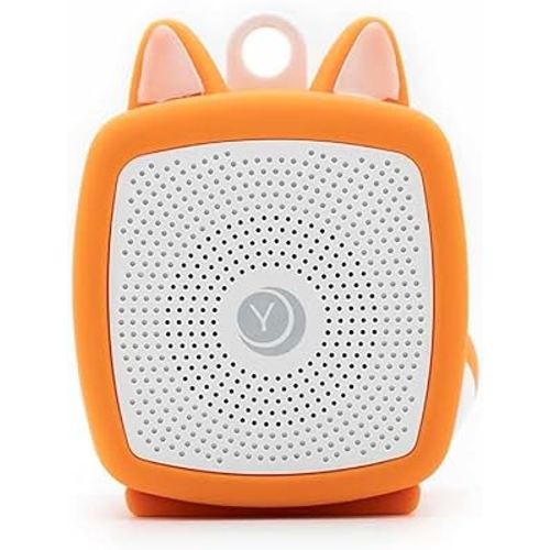 Yogasleep Pocket Baby Soother Fox, White Noise Machine, 6 Soothing Sounds & Timer for Better Sleep, Includes Brown Noise & Lullabies, Compact Size for Travel & Child Safe, Must Have Registry Gift