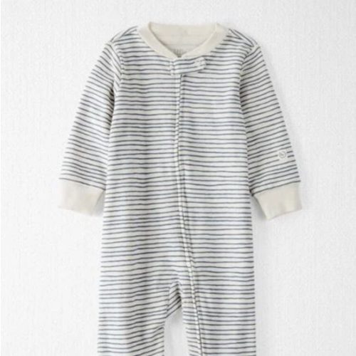 Baby Organic Cotton Sleep & Play Pajamas in Stripes - Little Planet | Carter's