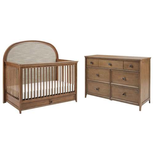 Maxi Cosi Quiet Luxury 2-Piece Nursery Set in Dolce Oak