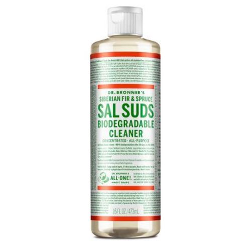 Dr. Bronner's Siberian Fir & Spruce Sal Suds Biodegradable Cleaner - 16 fl oz