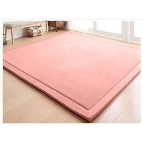 Children Play Mat, V-mix Handmade Weaving Plush Foam Play Crawling Rugs for Baby, Toddler, and Children Play Blanket, Yoga Mat, Exercise Mat-Cushy- Soft & Thick Hypoallergenic, Non-Toxic, Reversible