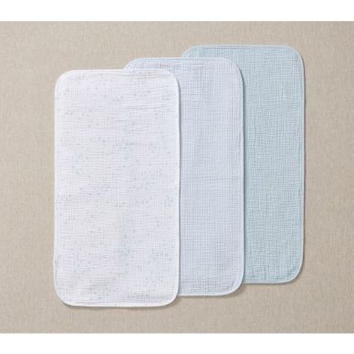 Scattered Stars Changing Pad Liner Set , Set Of 3 , Chambray Blue
