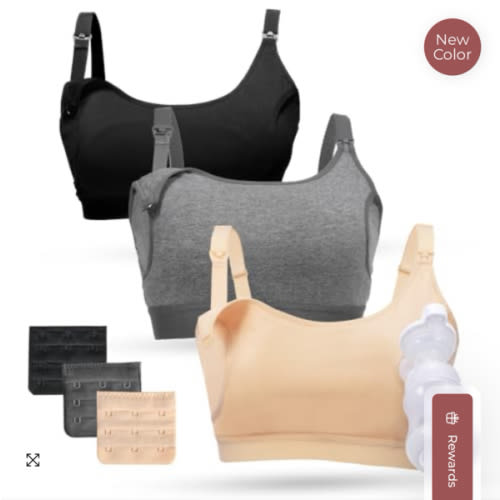 Momcozy Pumping and Nursing Bra for Maternity & Breastfeeding