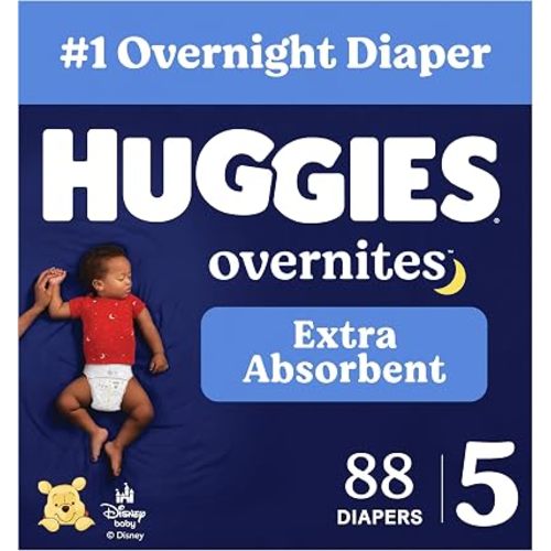 Huggies Overnites Diapers Size 5, 88 Count