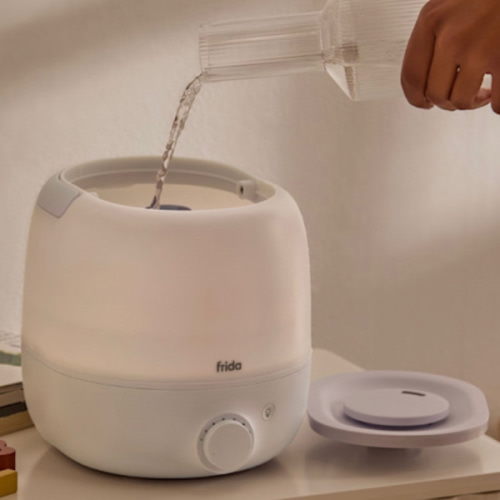 Frida Baby 3-in-1 Humidifier, Diffuser & Nightlight 2.0 - White
