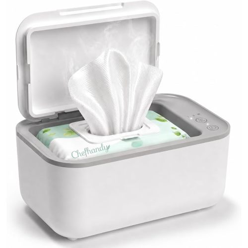 Chefhandy Baby Wipe Warmer with Surround Heating, Large Capacity, White
