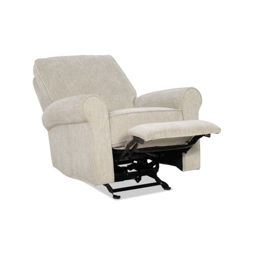 Harbor Beige Auto Gliding Power Recliner with USB & USB-C Ports
