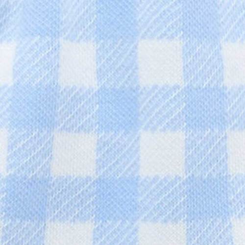 Gingham Short and Tee Set Caribbean Gingham - Purebaby | Maisonette