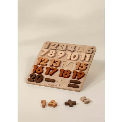 Wooden Numbers Set