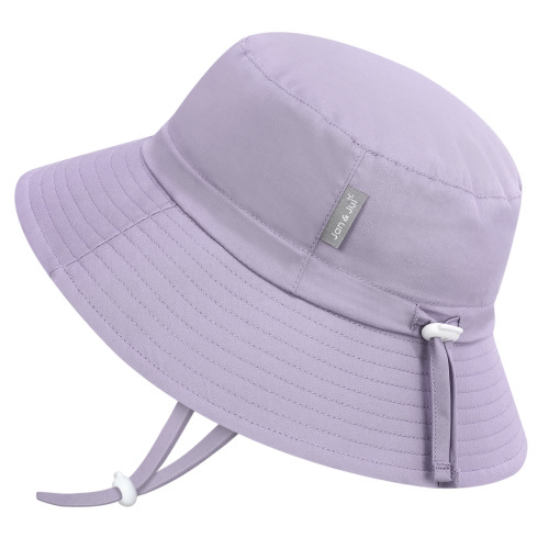Kids Cotton Bucket Hats | Dusty Purple