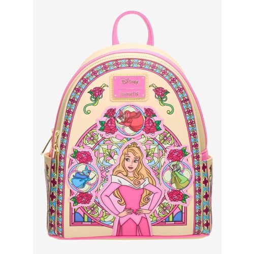 Loungefly Disney Sleeping Beauty Aurora Stained Glass Portrait Mini Backpack - BoxLunch Exclusive MULTI NONE