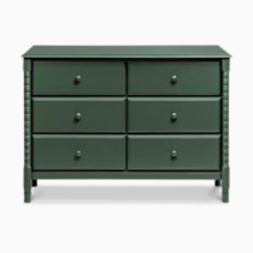 daVinci Jenny Lind Spindle 6-Drawer Dresser - Forest Green