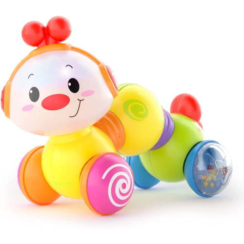 Crawling Toys for 6 Months Babies - Musical Baby Toys with Rattle for 6 to 12 Months Infant & Toddlers Boys and Girls
