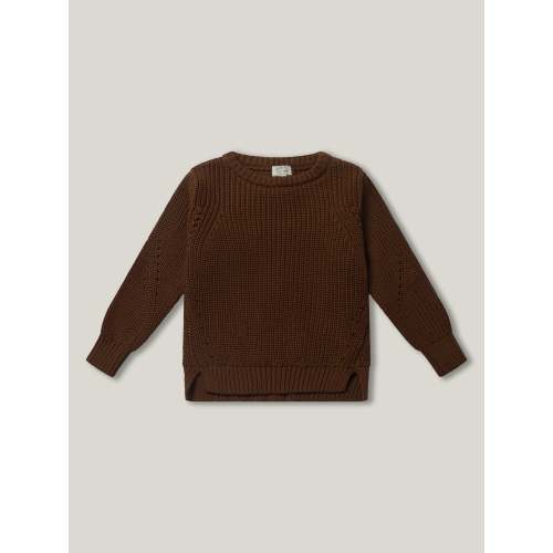 The Essential Sweater: 12-18M / Mocha
