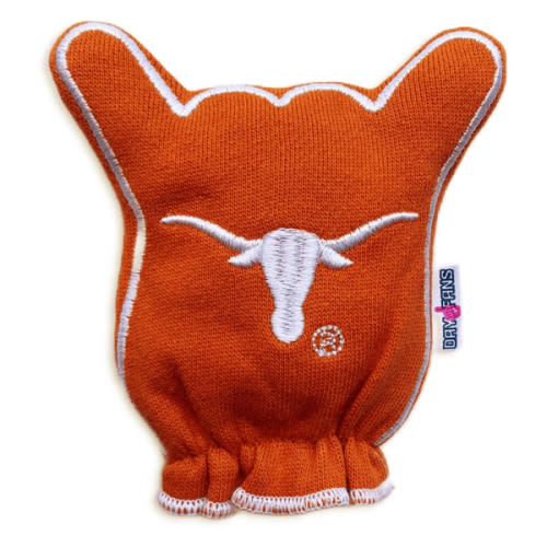 Texas Longhorns Hook'Em Baby Mitts - Infant Size