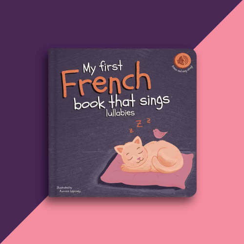 My first French book that sings lullabies – Lufi & Friends