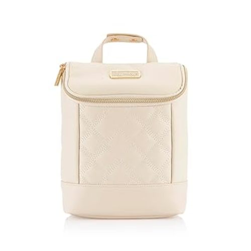 Itzy Ritzy Insulated Bottle Bag – Keeps Bottles Warm or Cool - Holds 3 Bottles & Features Interior Pocket for Ice Pack (Not Included), Milk & Honey