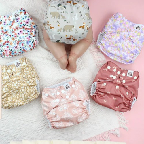 POCKET DIAPER 3.0 WITH INSERTS - 6 PACK(Wild Flowers) – Mama Koala