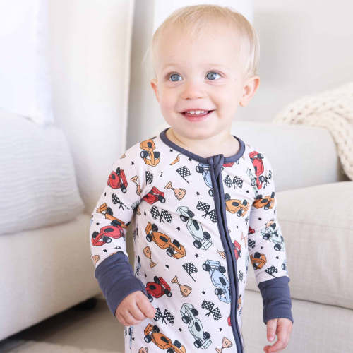 Pit Crew Convertible Zip Romper