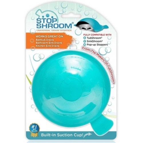 StopShroom  Universal Stopper Cover for Bathtub, Bathroom, and Kitchen Drains from TubShroom