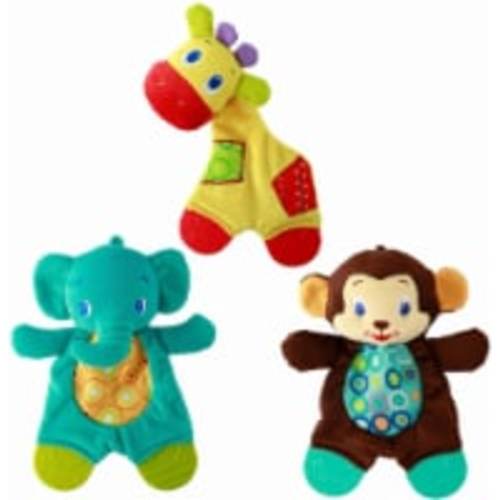 Bright Starts Snuggle & Teethe Plush Teether - Assorted, 1 ct
