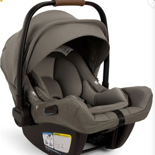 Nuna PIPA Aire RX Infant Car Seat with RELX base  - Granite