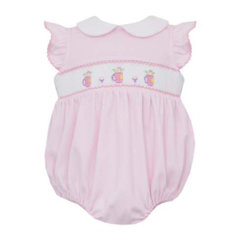 Petit Bebe Knits Baby Girls Pink Bubble - Smocked Golf Bags – Best Dressed Child