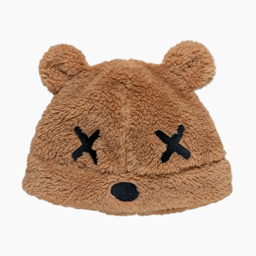 Huxbaby Teddy Fur Beanie - Teddy, 3-6M