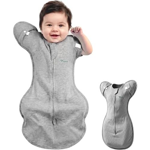SAIMON Baby Swaddle Sleep Sack,Swaddles for Newborns,With 2-Way Zipper