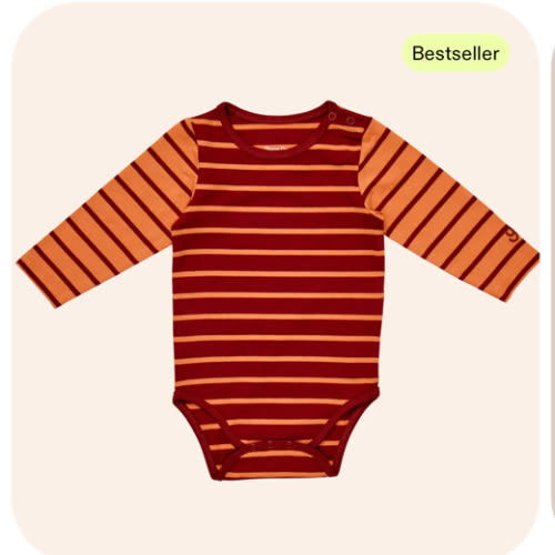 Red Ithaca Onesie - Young Days