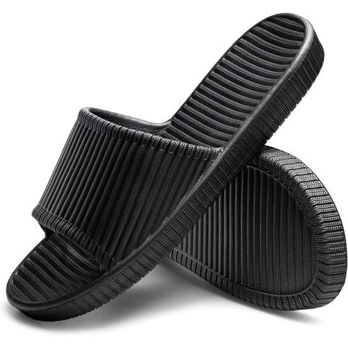 Happy Lily Shower Shoes, Women & Men’s Shower Slippers, Slides Sandals Pool Slides House Slippers Non-Slip Indoor Bathroom Shoes Beach Sandals
