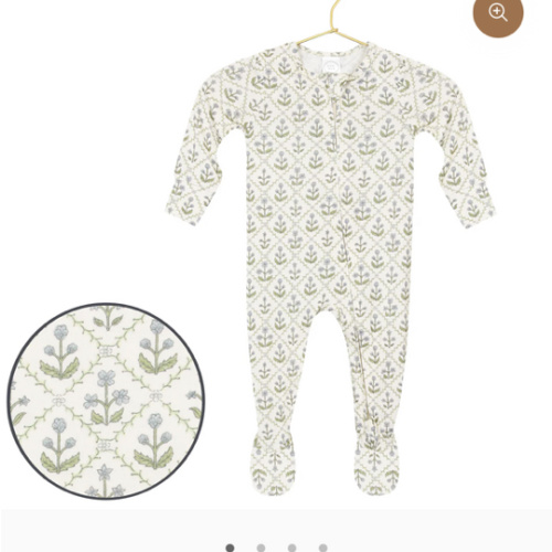 Etta Zipper Footies