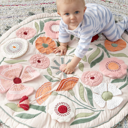 Floral Garden Baby Activity Play Mat