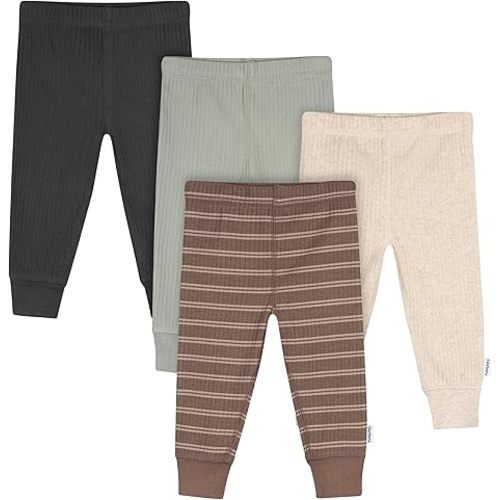 Gerber Baby Boys' 4-Pack Pants