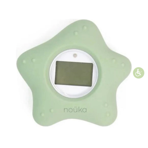 Noüka Bathtub Safety Thermometer Starfish - Moss