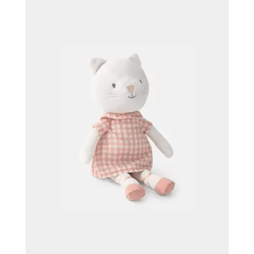 Toddler Kitten Dress-Up Plush Toy - Pink/White | Carter's