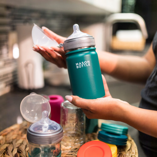 Plastic Ring & Cap | BPA-Free Products | Mason Bottle