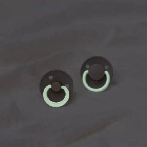 BIBS Pacifier Glow in the Dark - 2 PACK
