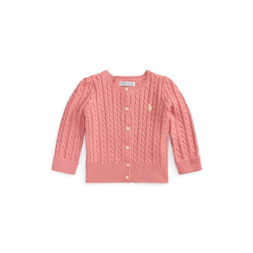 Mini Cotton Cable Cardigan