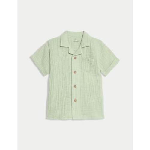Pure Cotton Double Cloth Shirt (0-3 Yrs)