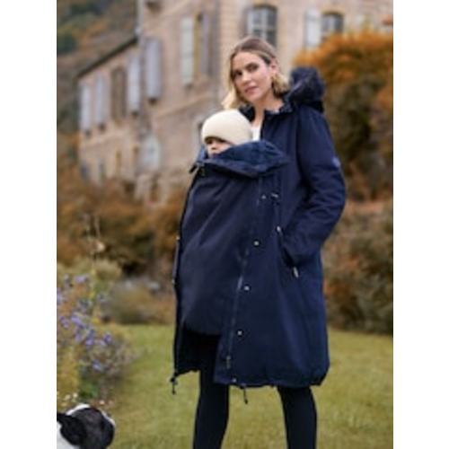 Buy Seraphine Navy Blue Premium Sub-Zero Down Filled 3-In-1 Maternity & Babywearing Parka from Next USA
