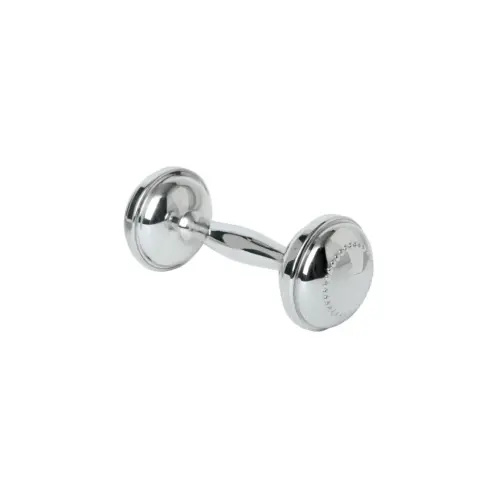 Salisbury Pewter Beaded Dumbbell Rattle | Berings