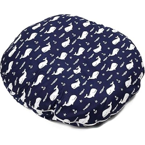 Newborn Infant Lounger Pillow Cover, Removable Ultra Soft Comfortable Slipcover (S8)