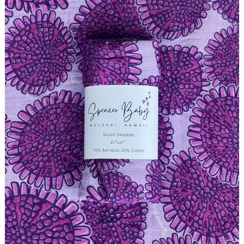 Hāʻukeʻuke Swaddle (purple)