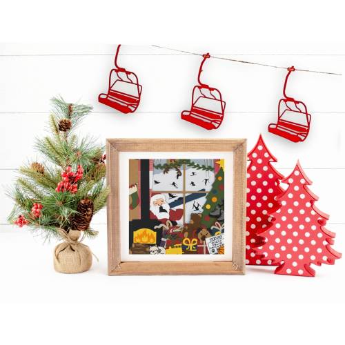 Ski Chairlift Garland