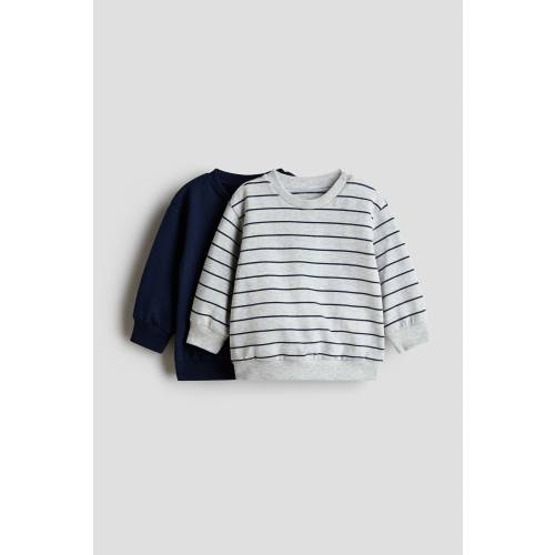 2-PACK COTTON SWEATSHIRTS