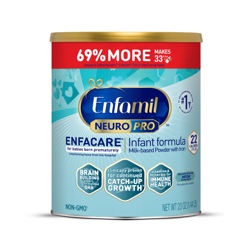 Enfamil® NeuroPro® EnfaCare® Premature Formula - Powder - 23 oz Can - Online | Enfamil