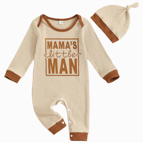 larppty Newborn Baby Boy Clothes Outfits Letter Prined Romper Pants Set Infant Baby Boy Clothing 0 3 6 9 12 18 Months