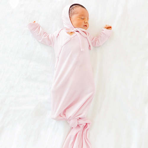 Newborn Knotted Gown - Blossom