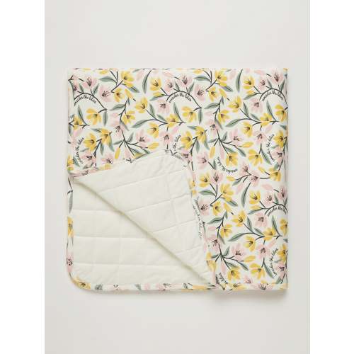 Consider the Lilies Blanket Cotton – Holy Pals
